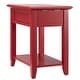 preview thumbnail 56 of 84, Zayden 1-drawer Side Table with Charging Station by iNSPIRE Q Bold