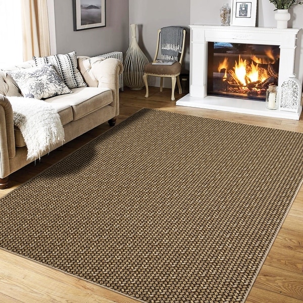 Garvee Modern Timeless Braided Print Area Rug - Bed Bath & Beyond