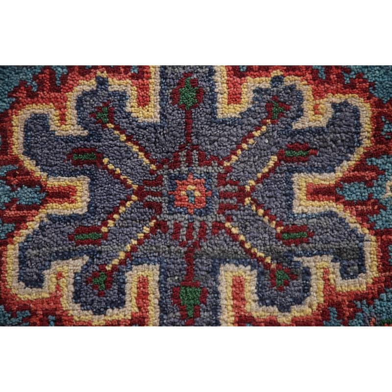 Blue Heriz Serapi Oriental Accent Rug Wool Carpet - 2'11"x 4'11"