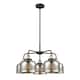 Option Silver Plated Mercury / Black Antique Brass