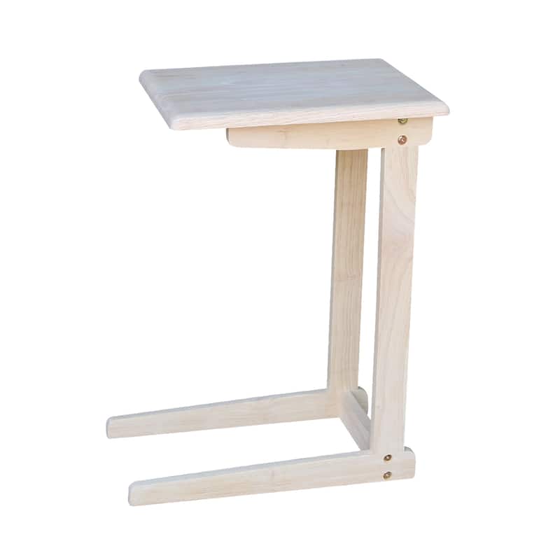 Unfinished Solid Parawood Sofa Server Table