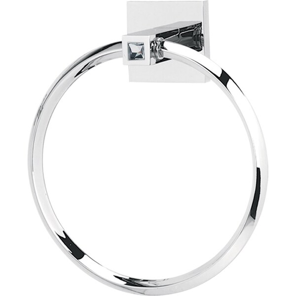 Contemporary towel store ring