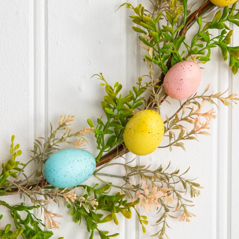 6-ft Artificial Easter Egg Garland
