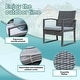 preview thumbnail 5 of 16, 3-pc. Outdoor Cushioned Wicker Chat Set