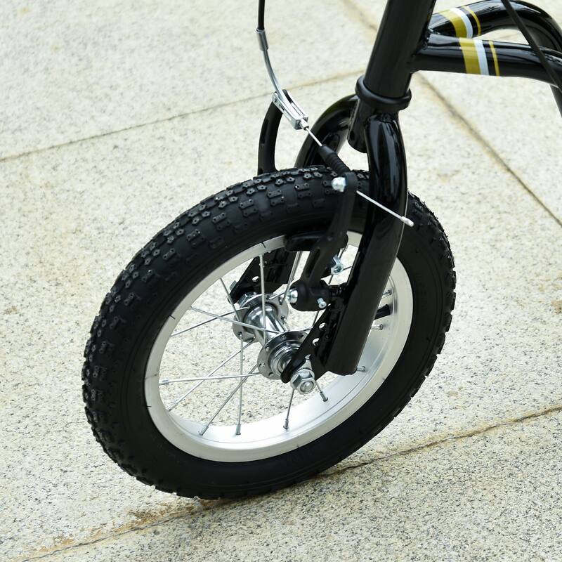 Adjustable Kids Kick Scooter with Dual Braking System, Inflatable Tires, and Durable Steel Frame - Suitable for Ages 5+