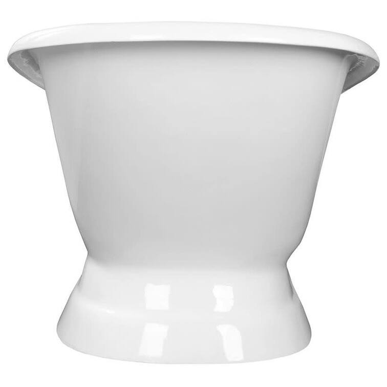 Kingston Brass Aqua Eden 66" Cast Iron Free Standing Tub
