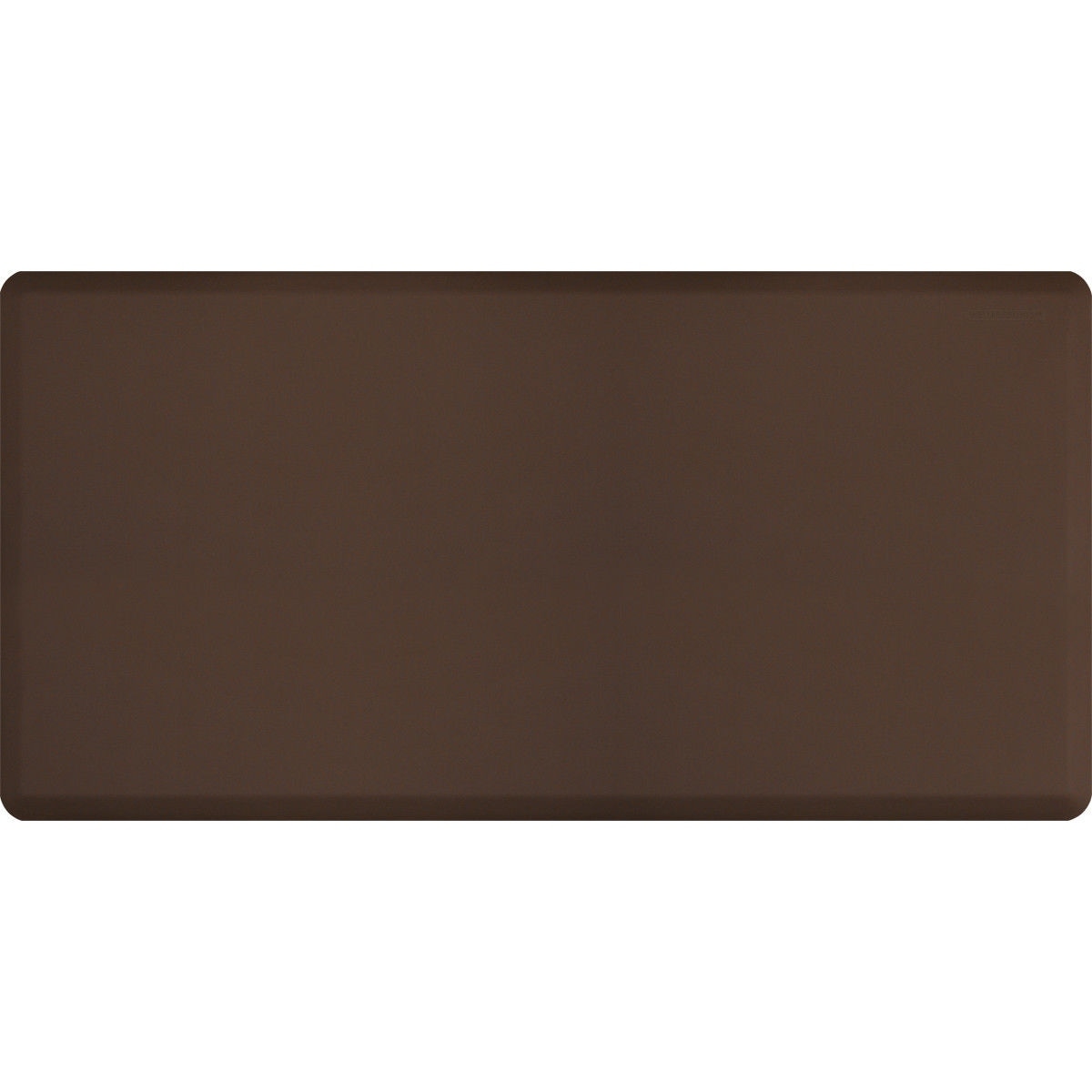 WellnessMats Original Anti-Fatigue Office, Bathroom, & Kitchen Mat, Brown, 72
