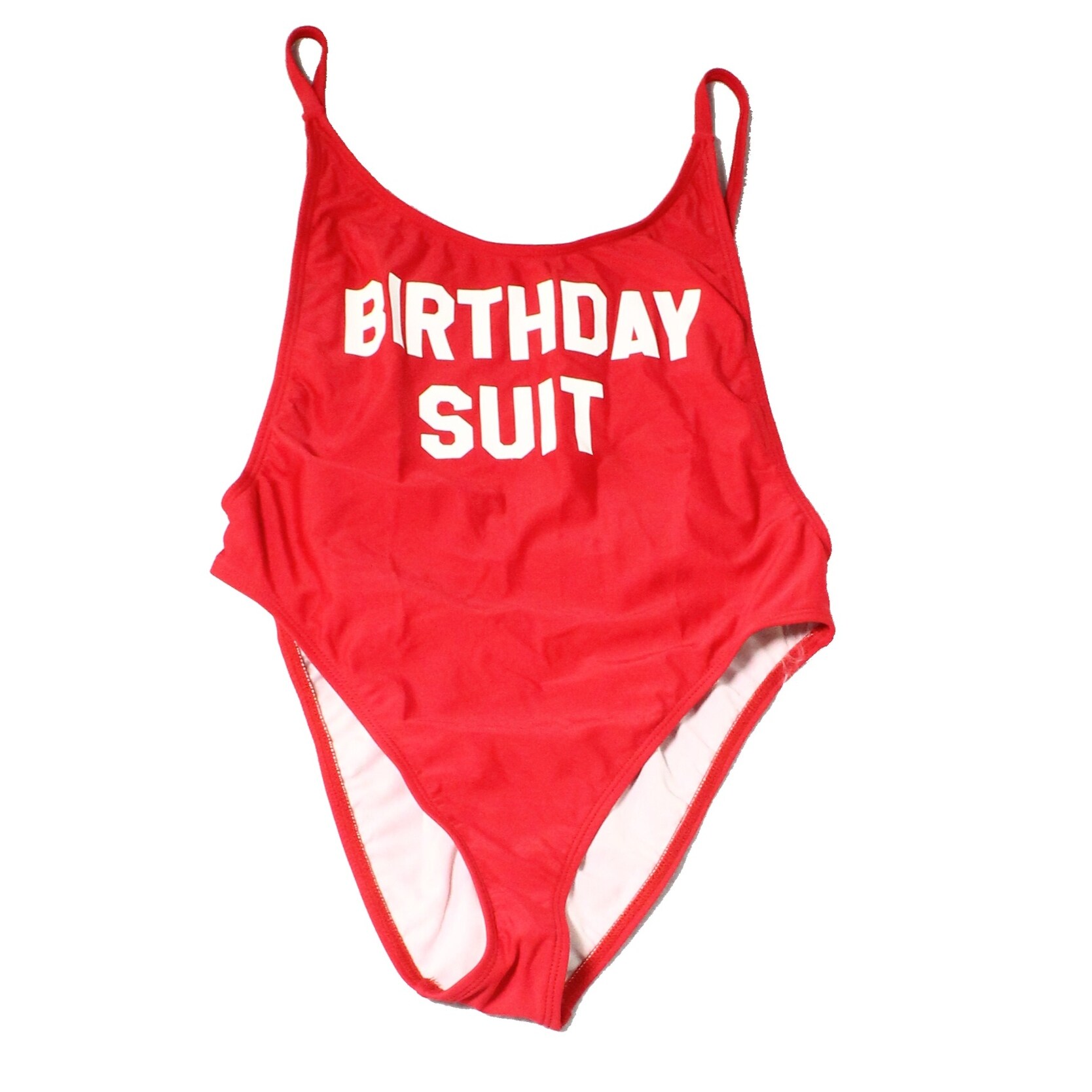Shop Dippin Daisy S Red Womens Large L One Piece Birthday Suit