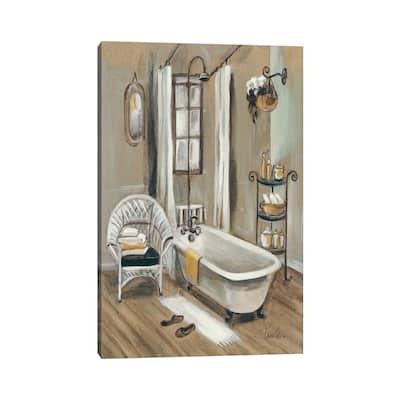 iCanvas "French Bath II" by Silvia Vassileva Canvas Print