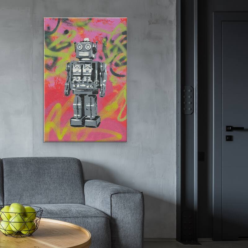 Robot by Grand Image Canvas Art Print