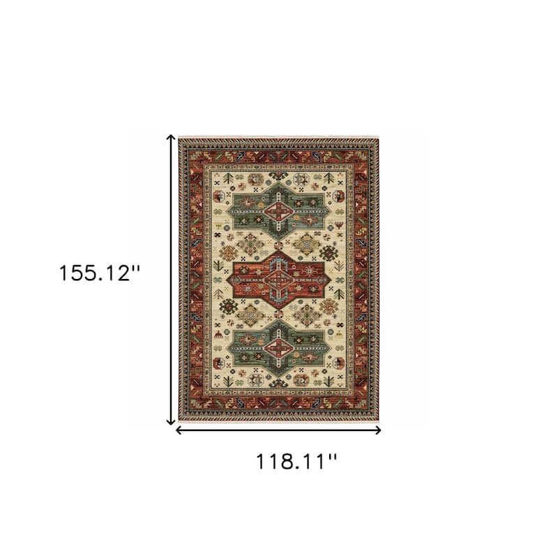 HomeRoots Oriental Southwest Rectangle Area Rug
