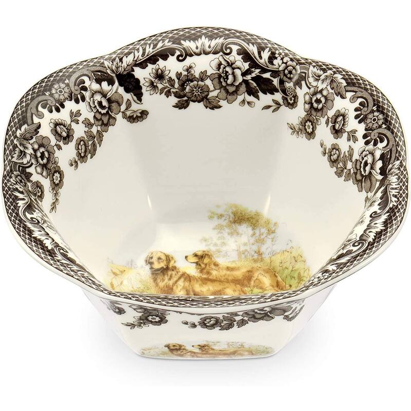 Spode Woodland 6 in Nut Bowl Assorted Animal - 6 Inch