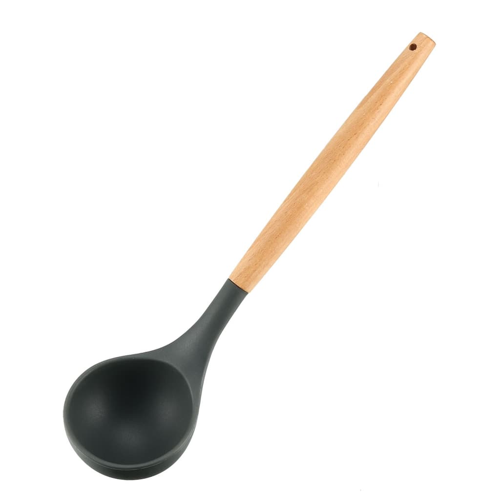 Deep Soup Ladle Kitchen Utensil Silicone Cooking for Nonstick Cookware - 20 in 1
