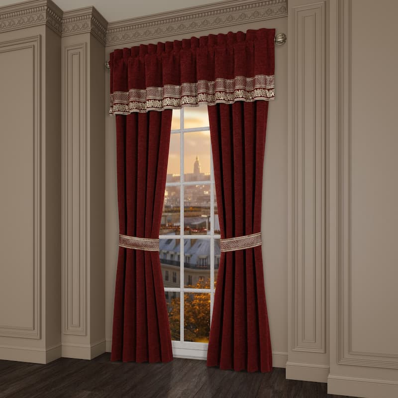 J. Queen New York Laurenza Window Panel Pair