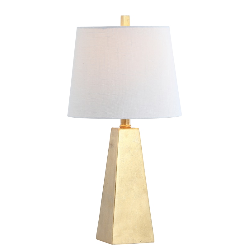 Gabrielle 20.5" Resin LED Table Lamp, White Marble Finish by JONATHAN Y - 20.50