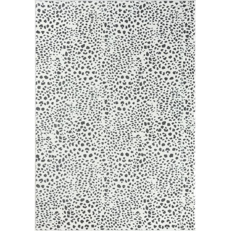 Abani Rugs Arto Contemporary Cheetah Print Area Rug