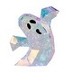 preview thumbnail 2 of 3, Prismatic Iridescent Spooky Ghost I16", LED lights - N/A