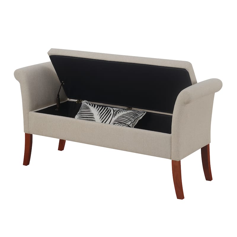 Convenience Concepts Designs4Comfort Garbo Entryway Storage Bench