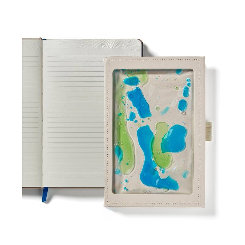 Lifelines Sensory Journal with Tactile Cover & Embossed Paper + Pen bundle