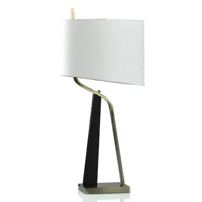 Domino Table Lamp - Abstract Mid Century Modern Slanted Design