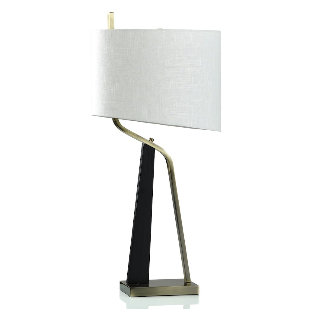 Domino Table Lamp - Abstract Mid Century Modern Slanted Design