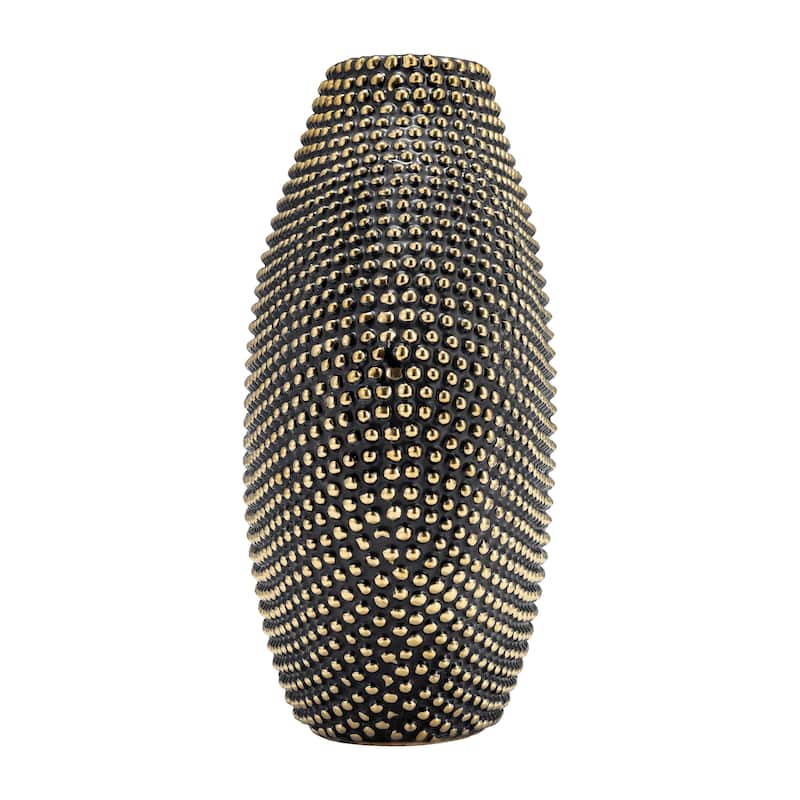 Sagebrook Home Contenporary Ceramic Beaded Vase