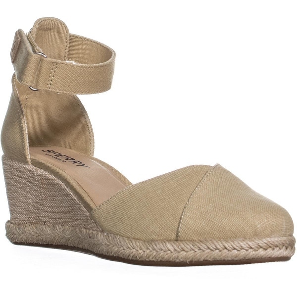sperry espadrille wedges closed toe