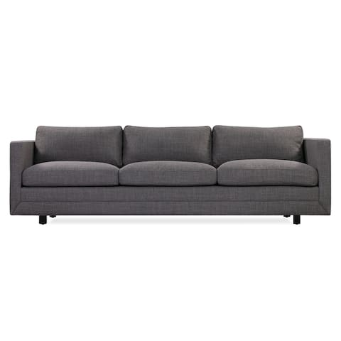 Kardiel Mid-Century Manhattan 93" Woven Fabric Sofa - Width 93.3" x Depth 37.8" x Height 31.1"