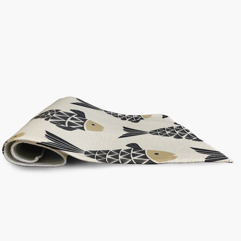 Fish Tales Nautical Indoor/Outdoor Rug