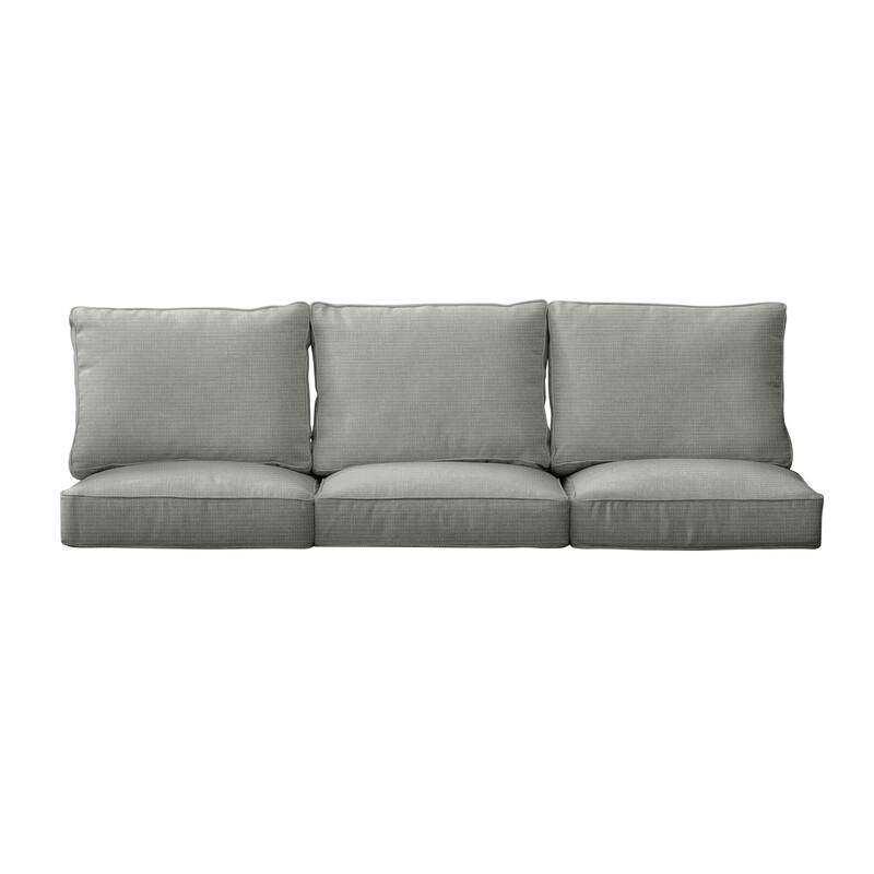 Sorra Home Outdura Solid Indoor/Outdoor Corded Sofa Set