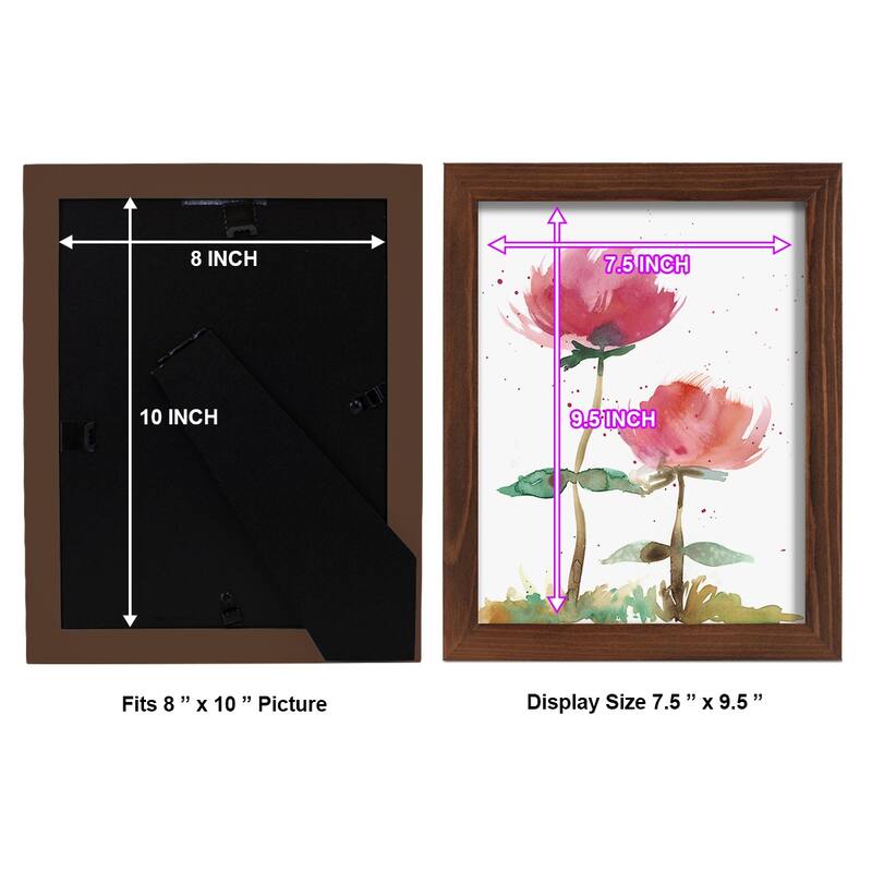 Pink Fleurs I -Framed Print w/glass-Cherry Red