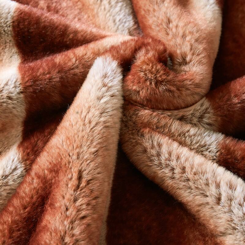 Home Soft Things Tp Print Light FauxFur Do-It-Yourself Bedrest