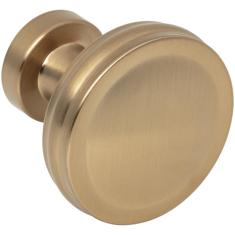 Jeffrey Alexander 132 Jules 1-3/8" Modern Industrial Flat Round