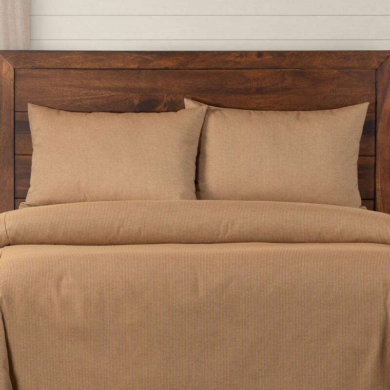 Smithsonian Redeem Stripe Eco-friendly Duvet Set