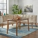 preview thumbnail 21 of 19, Simple Living Playmate 4-piece Nook Dining Set Beige