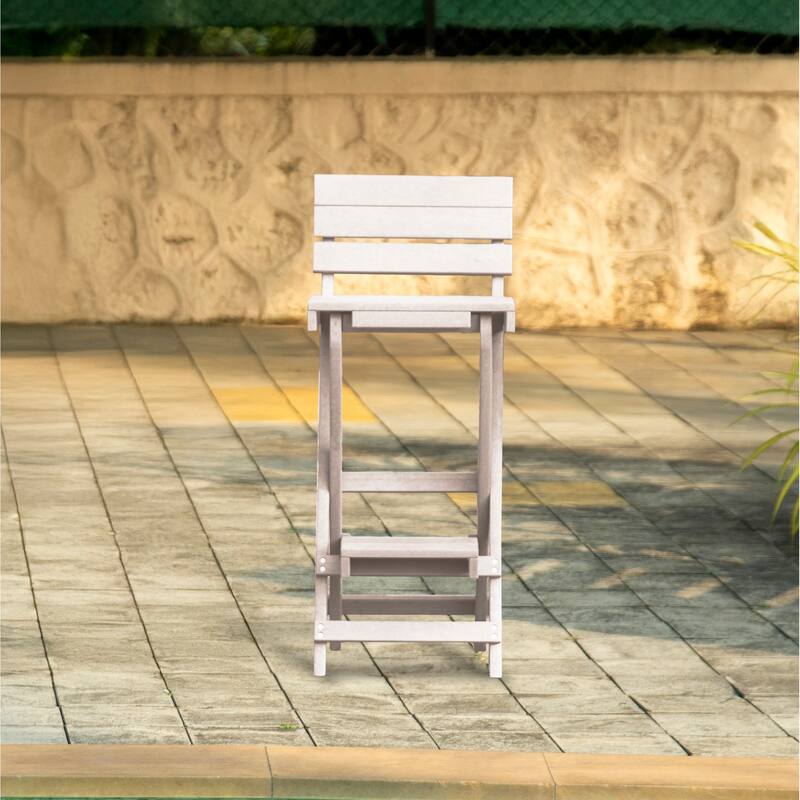 Key West Fully Assembled All-Weather Outdoor Folding Bar Set - 3-piece
