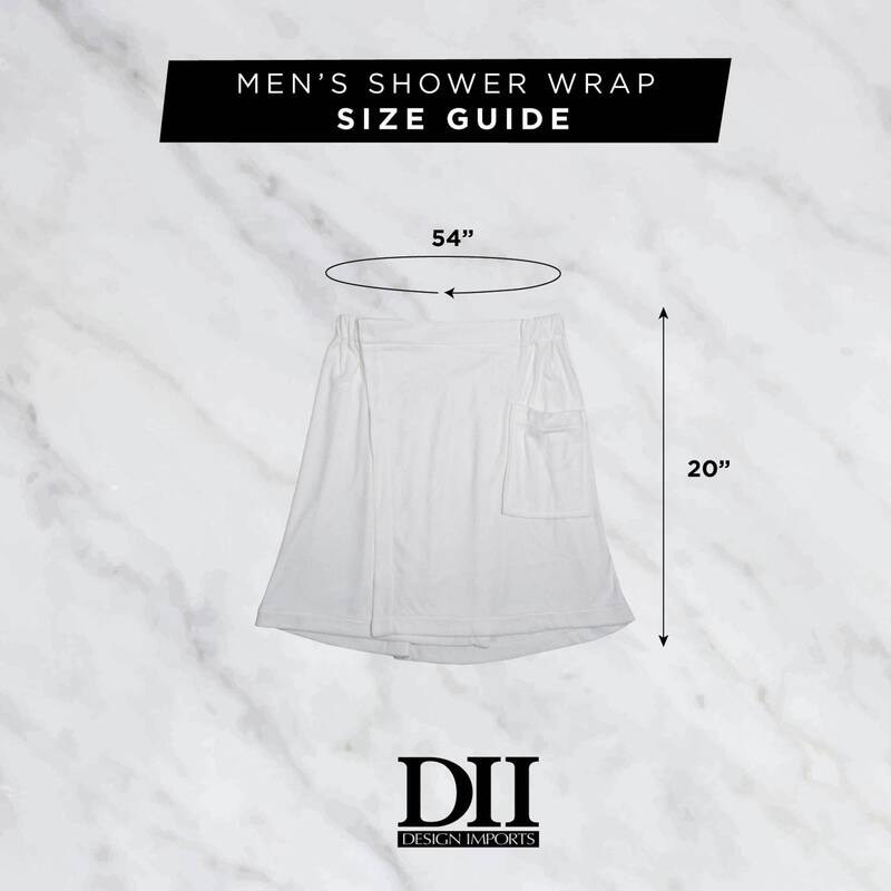DII Shower Wrap Mens
