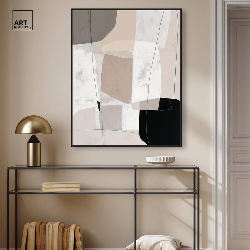 Neutral Forms I Canvas by Art Remedy