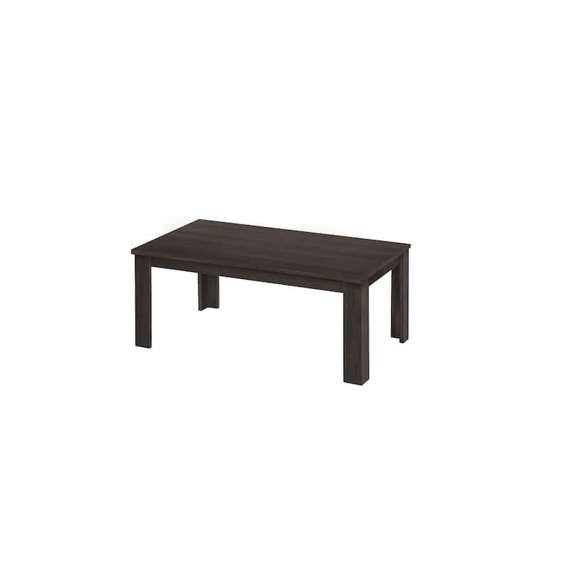 Set of 3 Rectangular Coffee Tables for Living Room Modern Design 44 Inches - 44” x 22” x 15”