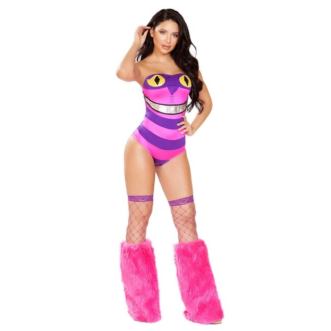 Shop Mischievous Cat Costume Pink Purple Free Shipping Today