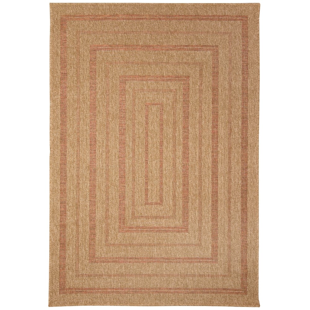 Liora Manne Sahara Multi Border Indoor/Outdoor Rug