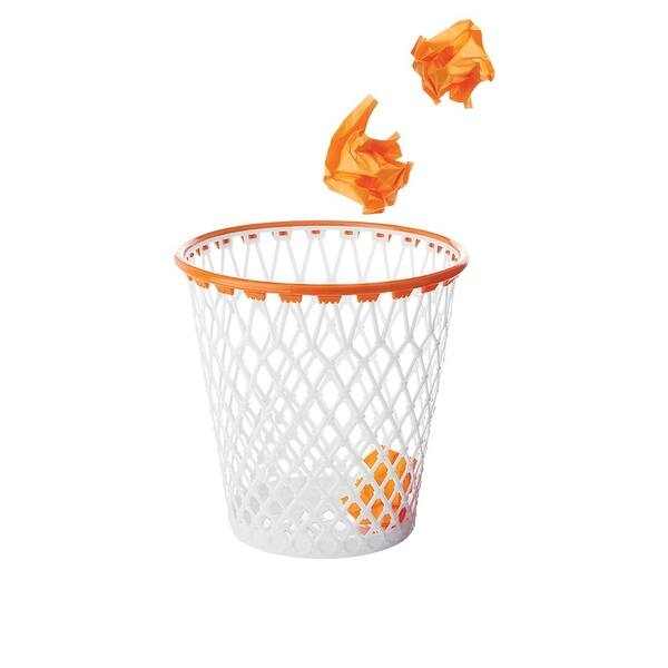 Shop Hoopster Waste Basket Basketball Hoop Trash Can 12 25