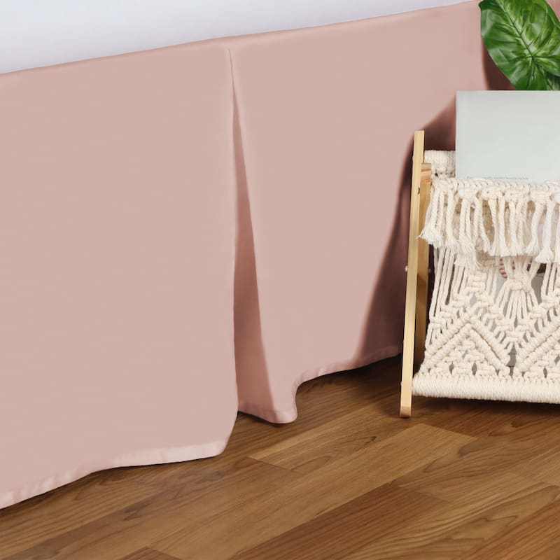 Superior 300 Thread Count Solid Combed Cotton Drop Bedskirt