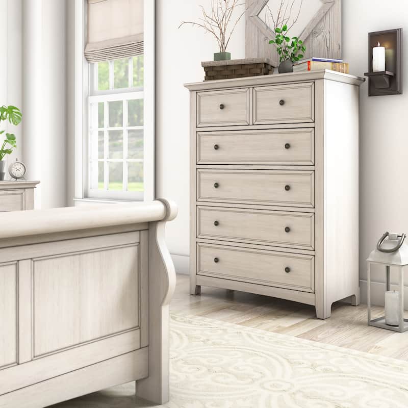 Ediline 5-Drawer Wood Modular Storage Chest by iNSPIRE Q Classic