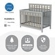 preview thumbnail 13 of 64, Certified Baby Safe Crib, Pine Solid Wood, Non-Toxic Finish, JPMA Certified