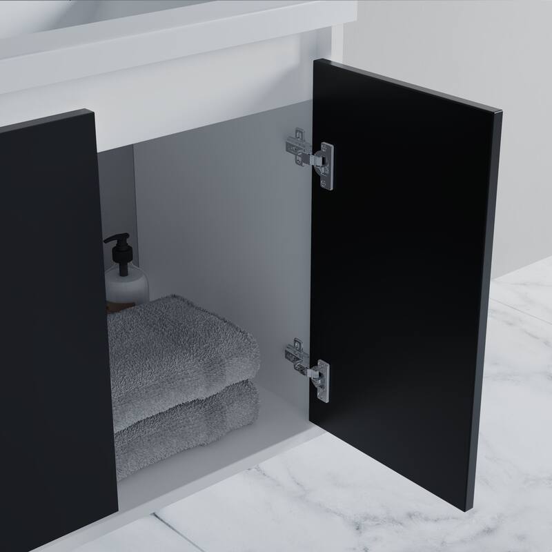 Kennan 30" Single Bathroom Vanity Set with Rectangle Legs