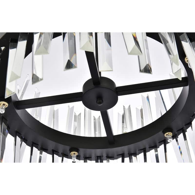 Indigo Home 20 inch crystal round pendant light