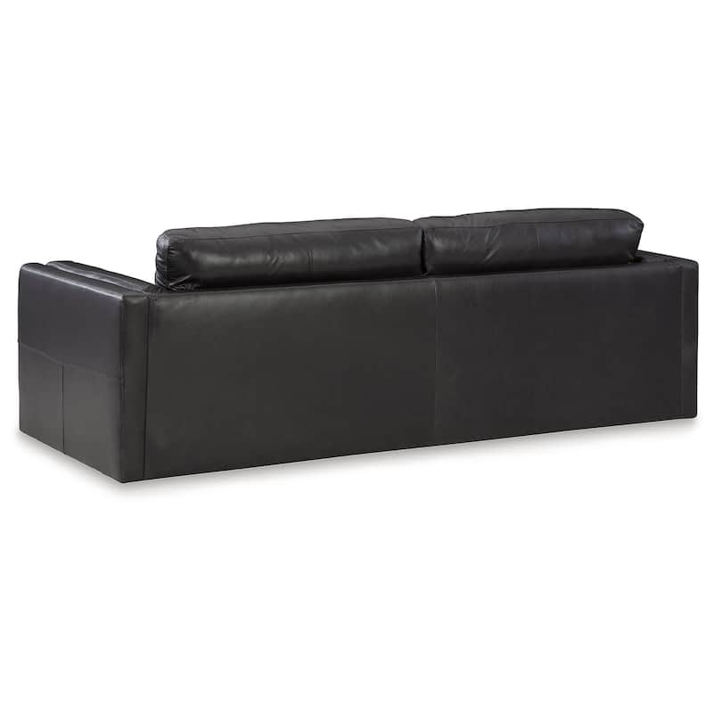 Signature Design by Ashley Amiata Onyx Sofa - 96"W x 41"D x 35"H