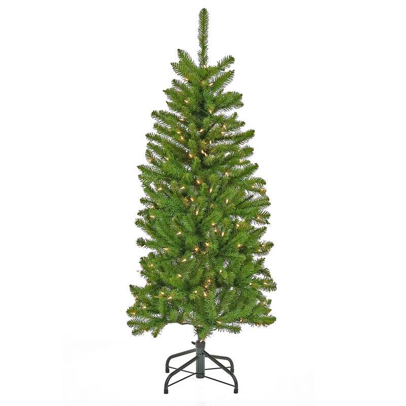 National Tree Company 3 ft. Kingswood Fir Pencil Tree with Clear Lights