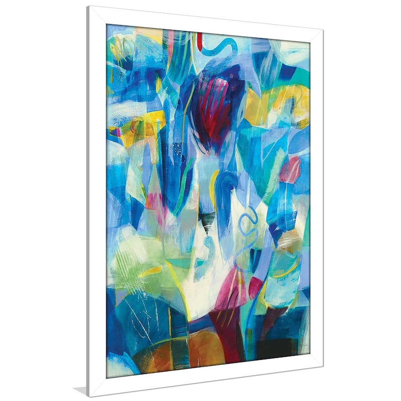 "Blue Passage" by Jill Martin Print on Acrylic.